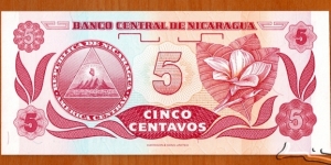 Banknote from Nicaragua