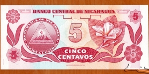 Banknote from Nicaragua