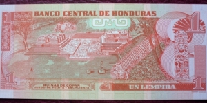 Banknote from Honduras