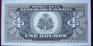 Banknote from Haiti