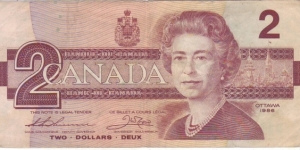 2 dollar Banknote