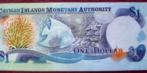 Banknote from Cayman Islands