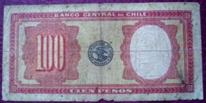 Banknote from Chile