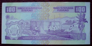 Banknote from Burundi