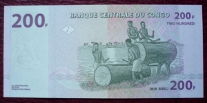 Banknote from Congo