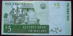 Banknote from Malawi