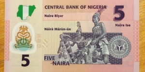 Banknote from Nigeria