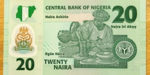 Banknote from Nigeria