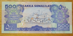 Banknote from Somalia