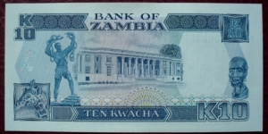 Banknote from Zambia