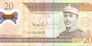 DOMINICAN REBUBLIC 20PESOS Banknote