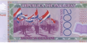 Banknote from Paraguay