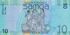 Banknote from Samoa