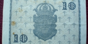 Banknote from Sweden