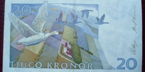 Banknote from Sweden