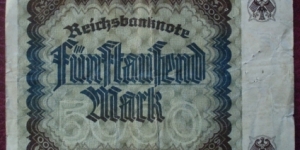 Banknote from Germany