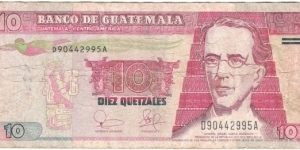 10 Quetzales Banknote