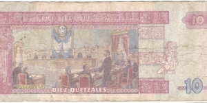 Banknote from Guatemala