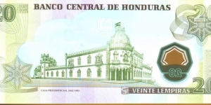 Banknote from Honduras