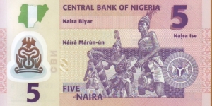 Banknote from Nigeria