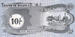 Banknote from Biafra