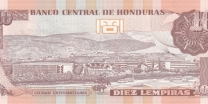 Banknote from Honduras