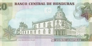 Banknote from Honduras