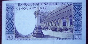 Banknote from Laos