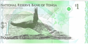 Banknote from Tonga