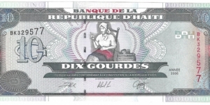 10 Gourdes Banknote
