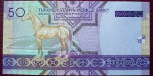 Banknote from Turkmenistan