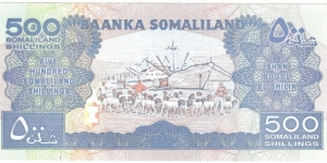 Banknote from Somalia