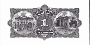 Banknote from Scotland