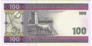 Banknote from Mauritania