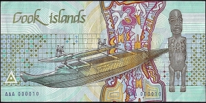 Banknote from Cook Islands