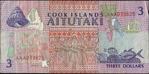 Banknote from Cook Islands