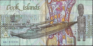 Banknote from Cook Islands