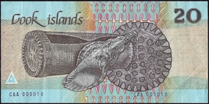 Banknote from Cook Islands