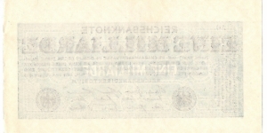 Banknote from Germany