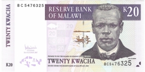 20 Kwacha Banknote