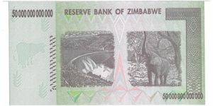 Banknote from Zimbabwe