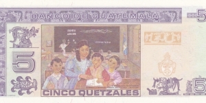 Banknote from Guatemala