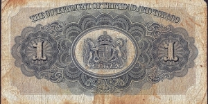 Banknote from Trinidad and Tobago