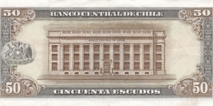 Banknote from Chile