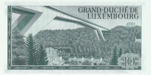 Banknote from Luxembourg