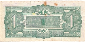Banknote from Myanmar