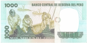 Banknote from Peru