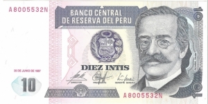 10 Intis Banknote