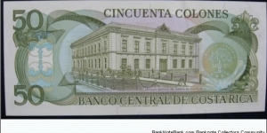 Banknote from Costa Rica