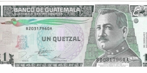 1 Quetzal Banknote